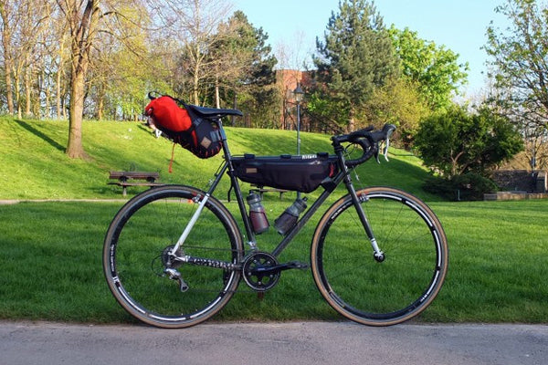 Dropouts Cycling Club All-Road with #CarryEverything Saddle & Frame bag