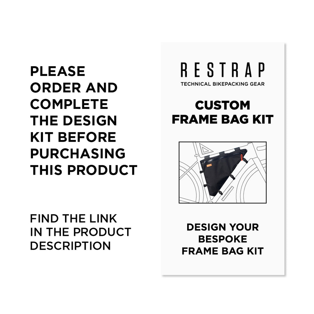 restrap custom frame bag design kit