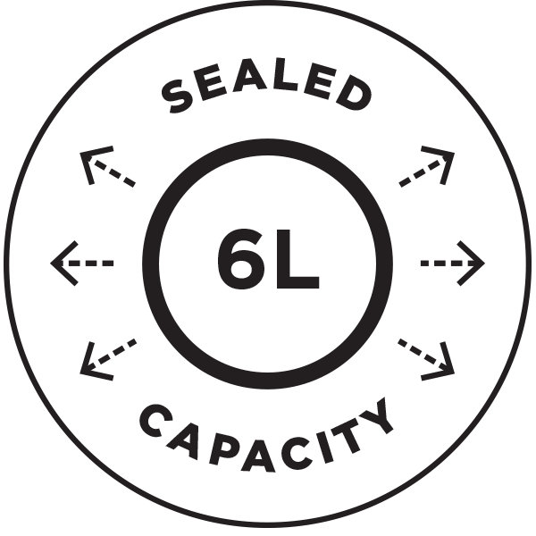 6L SEALED CAPACITY