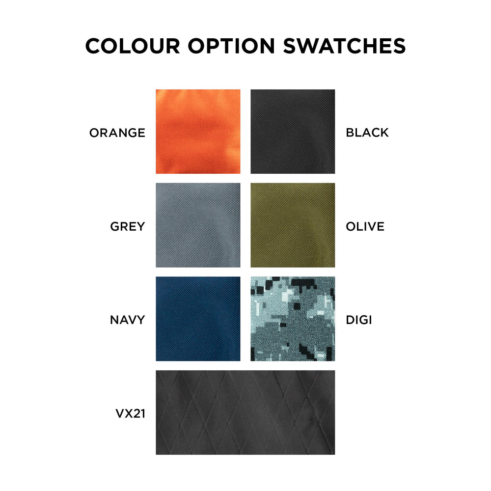 restrap custom frame bag colour options