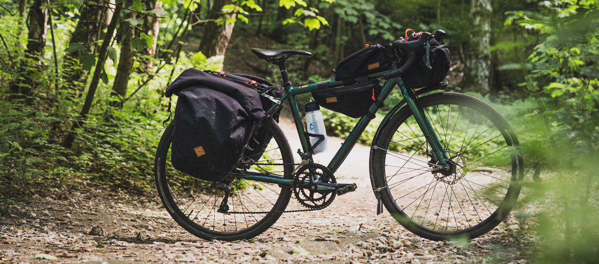 How to Sew a Custom Frame Pack for Bikepacking and Bike Touring — The  Vanimals