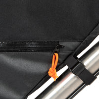 close up of the restrap full frame bag zip