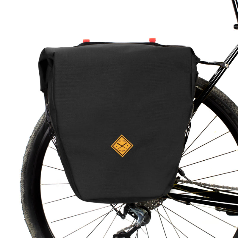 Hiko Waterproof Pannier Bag Black – 99bikes.co.nz